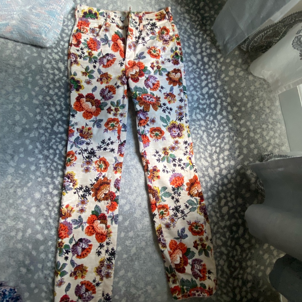Anthropology straight leg jeans